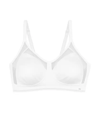 سوتین مینی مایزر Neev نیو میکروفایبر ضد حساسیت کد 2413 سفید White