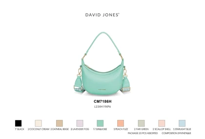 کیف دوشی زنانه دیوید جونز مدل David Jones CM7186H