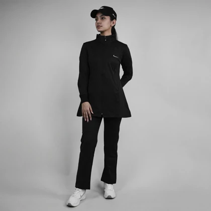 ست سویشرت و شلوار زنانه نایک مدل DS-Dri Fit-4K1058 مشکی