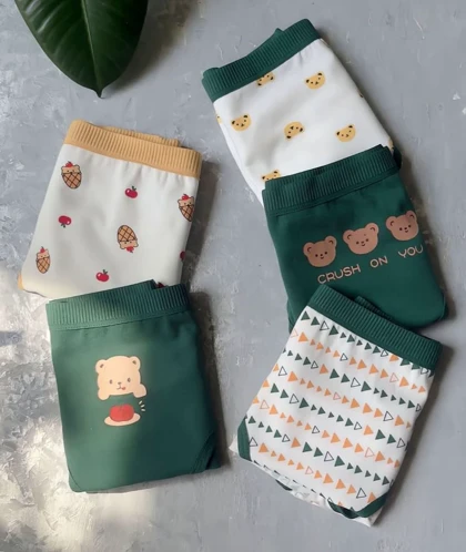 شورت مثلث سبز کد 1677(سایز XL)