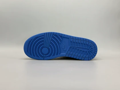 کتانی نایکی جردن1لو تراویس فرگمنت کرم آبی مستر/Nike Air Jordan1 low Travis