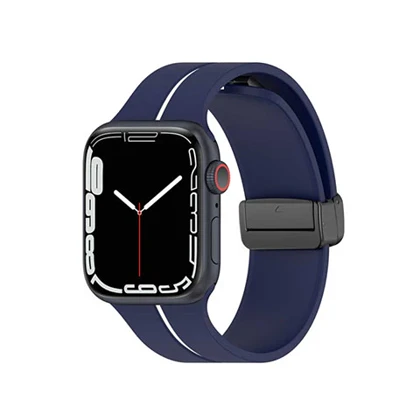 بند اپل واچ گرین لاین مدل SILICONE LOOP 42MM/49MM
