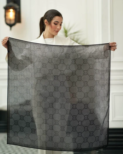 روسری نخی قواره 90 30194