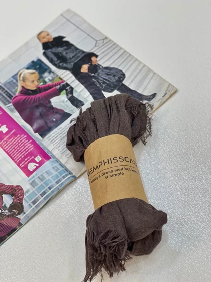 شال نخی تابستانه دور ریش