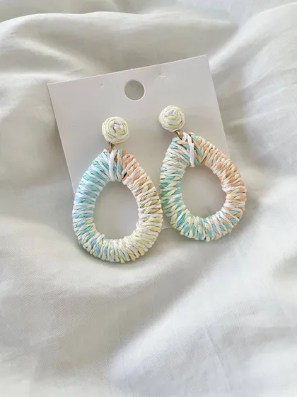 گوشواره فانتزی طرح اشک