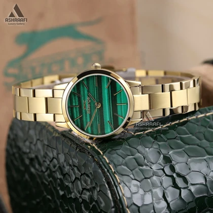 ساعت اسلازنجر صفحه سبز Slazenger SL.09.2536.3.05