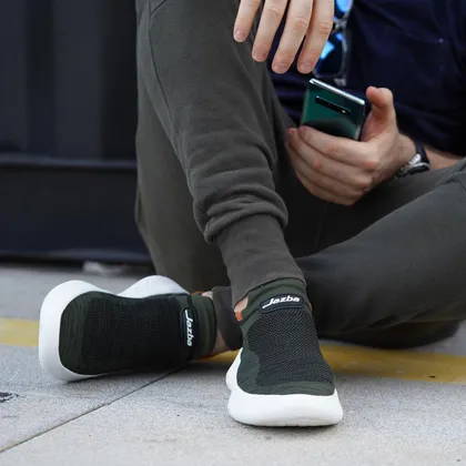 کتانی راحتی میجز جزبا زیتونی - Jazba Mijaz Sockün Olive
