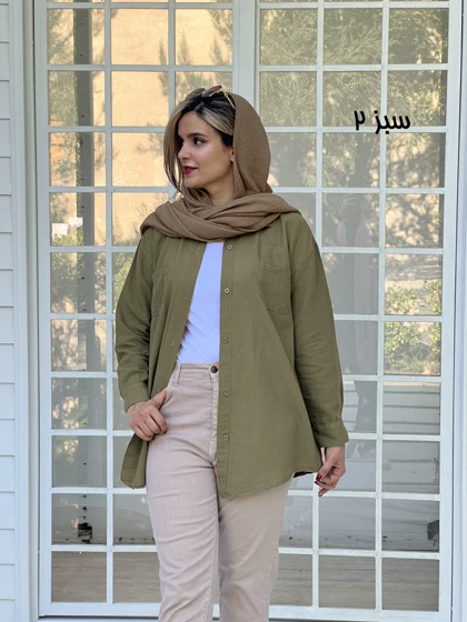 مانتو کتان پاییزه1