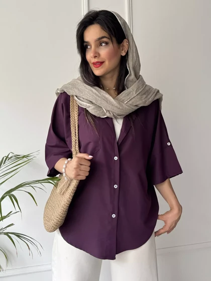 مانتو شومیزی بیسیک نسیم | استایل تو