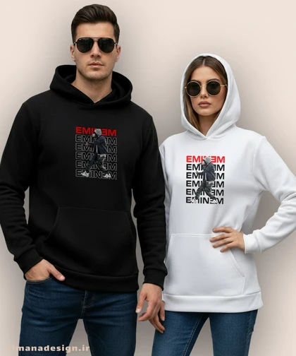 هودی مردانه و زنانه طرح امینم کد 934