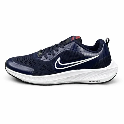 کفش کتانی مردانه و بزرگ پا مدل نایک زوم سرمه ای NIKE ZOOM