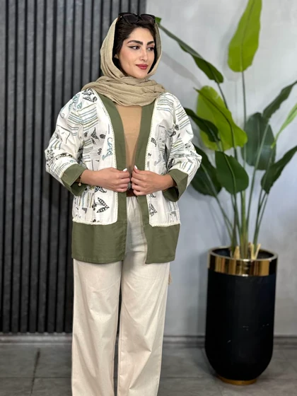 مانتو لینن درنا کد 1892