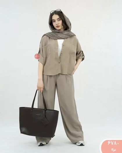 شومیز سیلک پاگون 6780