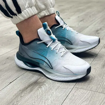 کتانی اسپرت مردانه مدل نایک 31 رنگ سفید کله غازی