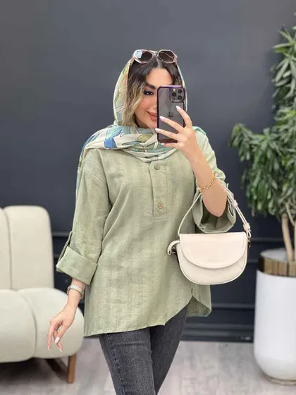 مانتو جلو بسته شیما