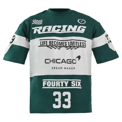 تیشرت اسپرت ریسینگ شیکاگو مدل ZRA-4D0558 کله غازی