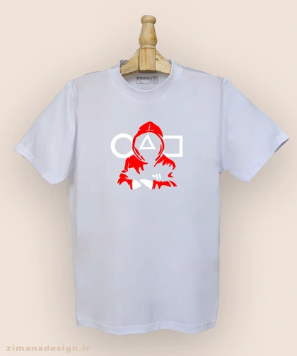 تیشرت مردانه و زنانه طرح اسکویید گیم کد 933