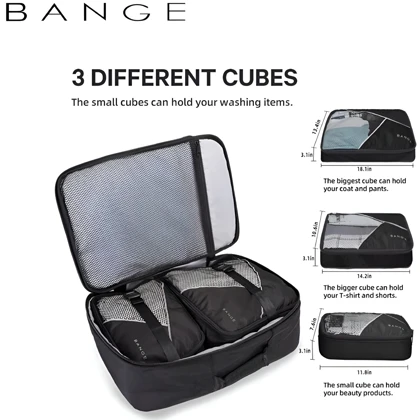 کوله پشتی مسافرتی 40 لیتر بنج Bange اصل مدلBG-1916 ضدآب