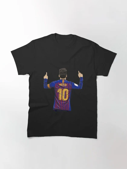 تیشرت ورزشی بارسلونا | تیشرت مسی طرح Lionel Messi Barcelona's Version کد 144511
