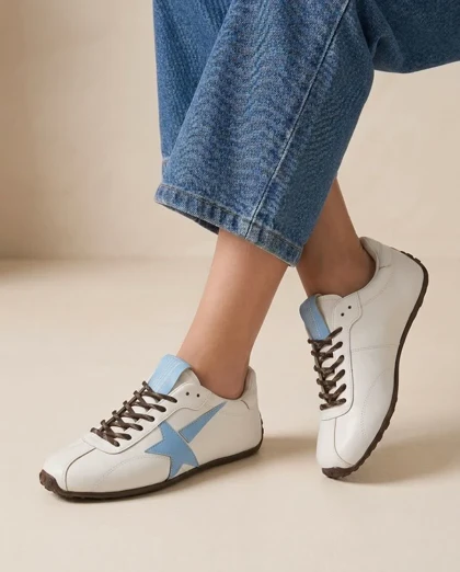 کتانی گلدن گوس زنانه مدل ماراتون Golden Goose
