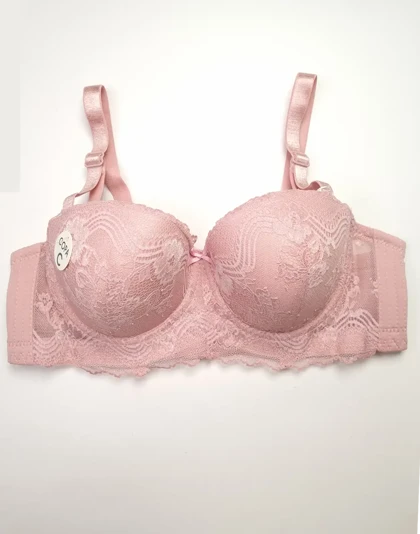 سوتین دانتل زنانه فنر دار کاپ بزرگ