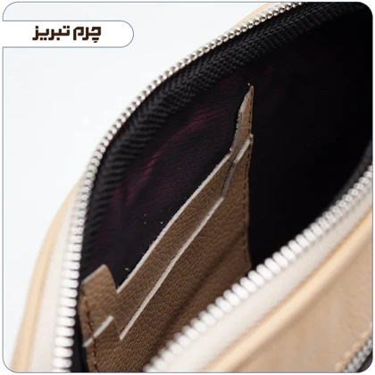 کیف دوشی زنانه چرم طبیعی مدل VF127
