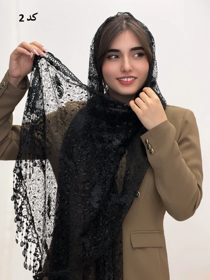 6568-شال وارداتی حریر هلما