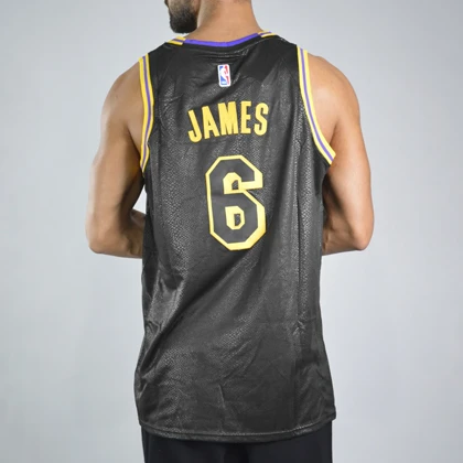 رکابی ورزشی مردانه لیکرز مدل Dri Fit-James 6 مشکی