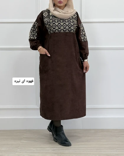 پیراهن سوزندوزی نیایش _ کد محصول 895