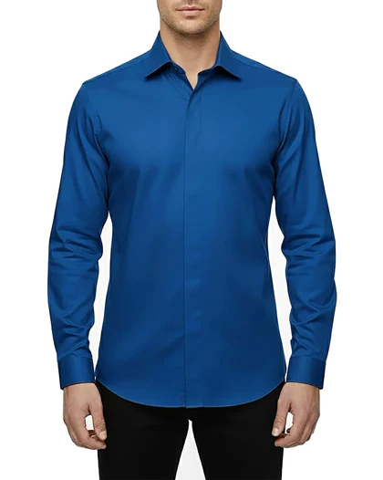 پیراهن مردانه ساده کد 1585