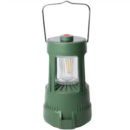 چراغ کمپینگ شارژی خورشیدی مدل HW-7759W با جعبه ابزار داخلی