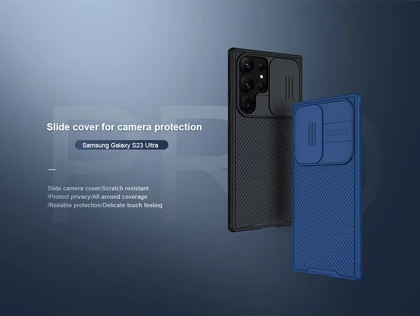 قاب محافظ سامسونگ گلکسی اس 23 اولترا نیلکین Nillkin Samsung Galaxy S23 Ultra CamShield pro Case