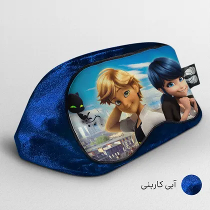 چشم بند بچگانه کاوا ماسک مدل دختر کفشدوزکی کد7