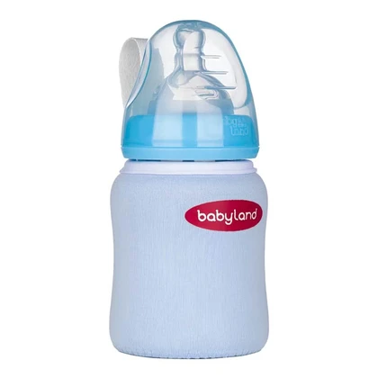 شیشه شیر پیرکس بی بی لند 150 میلی لیتر آبی