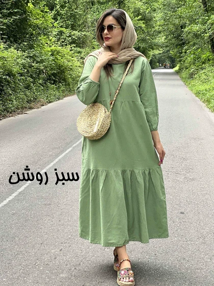 پیراهن مانتویی دریا