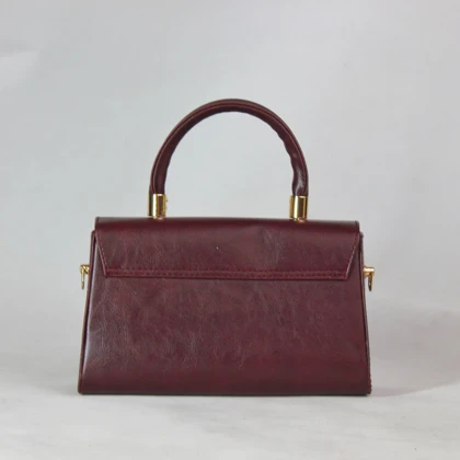 کیف دستی زنانه نیلوفر رنگ زرشکی کد5803