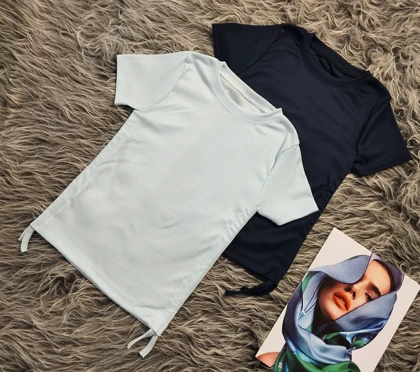 تیشرت بغل گتر دار زنانه کد 403036