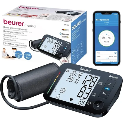 فشارسنج بازویی بیورر Beurer مدل BM 54 سایز 22 تا 44 سانتی متر