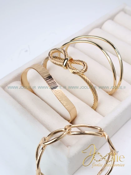 مجوعه 4 عددی بنگل-دستبند زنانه کد B2191