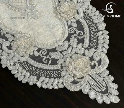 رومیزی 3 تکه پاشا طرح زیتون