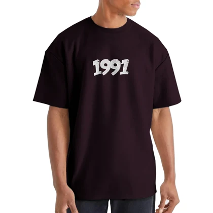 تیشرت اورسایز مردانه 1991 مدل TS1983