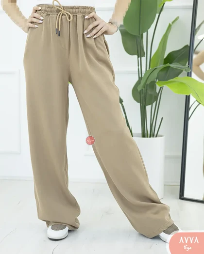 شلوار بگ سیلک8778