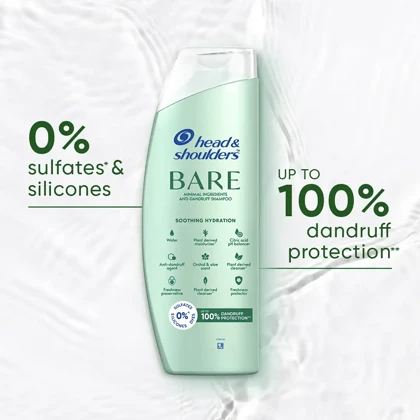 شامپو ضد شوره مدل Head & Shoulders Bare Soothing Hydration
