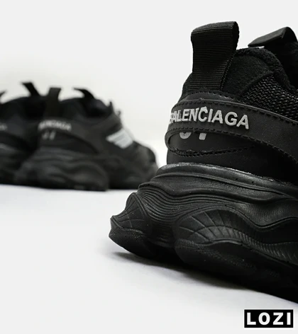کفش کتانی مردانه و زنانه مشکی BALENCIAGA