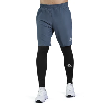 شلوارک و لگ سرهمی ورزشی مردانه آدیداس مدل 6075 فیلی