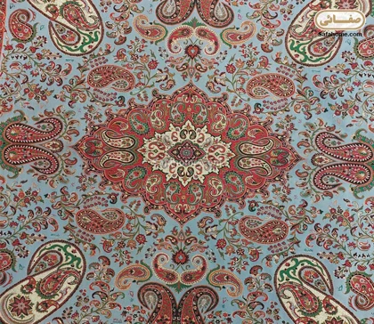 رومیزی 11 ترمه هاشمی کد 17 با 2 رنگ متنوع