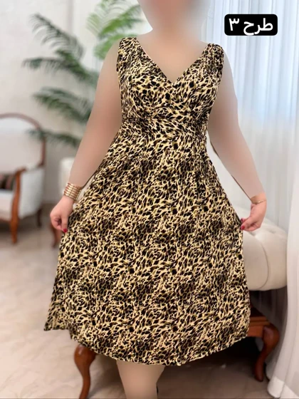 پیراهن نخی رستاک 3174