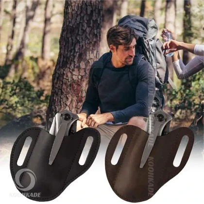 غلاف کمربندی چرمی چاقو