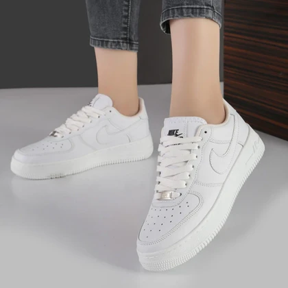 کفش و کتانی زنانه رنگ سفید مدل نایک NIKE AIR FORCE کد 71400