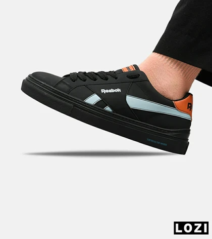 کفش کتانی کلاسیک مشکی آبی Reebok Classic Leather Review